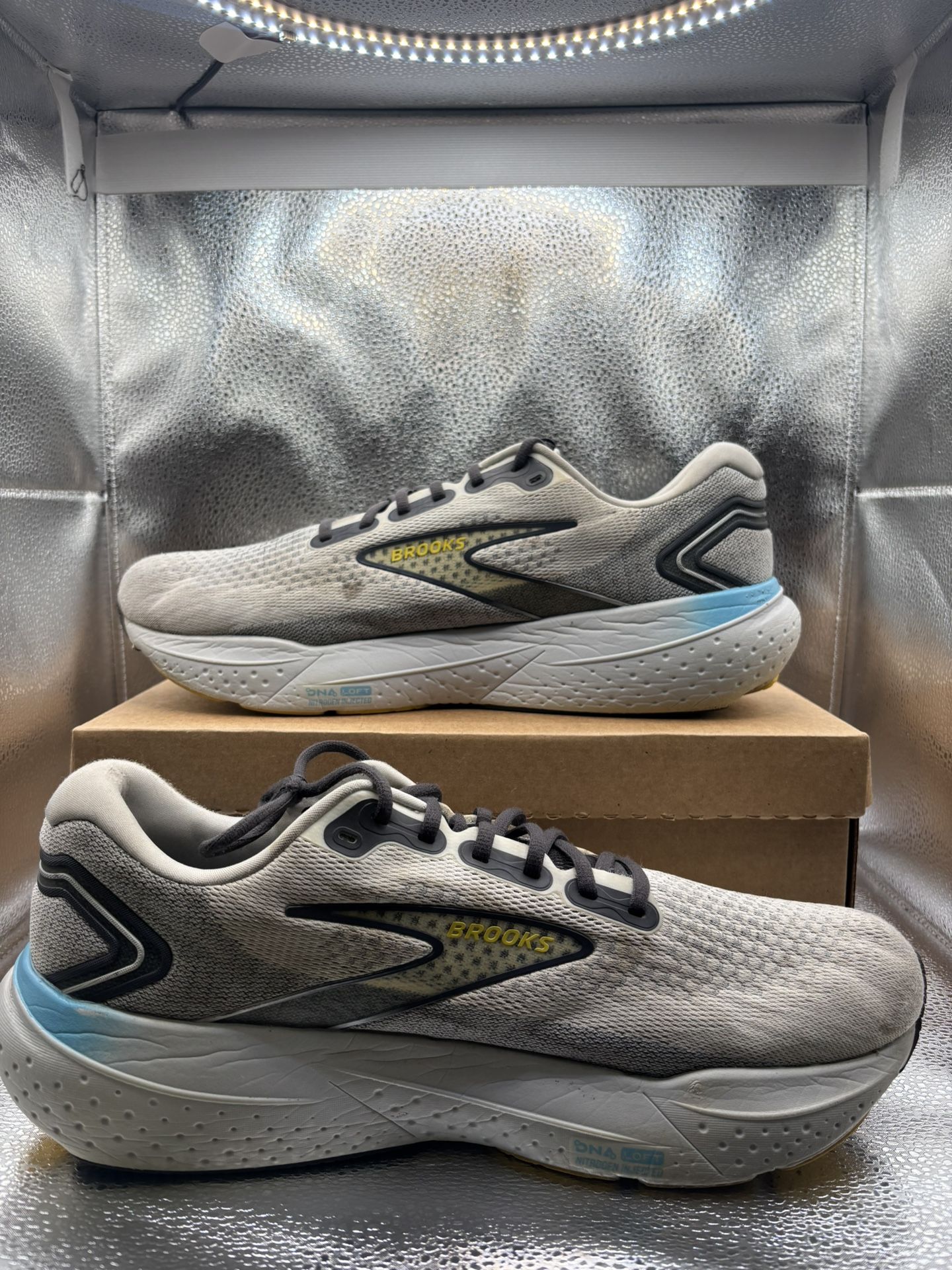 Brooks Glycerin 21 Coconut Forged Iron Yellow - photo 5