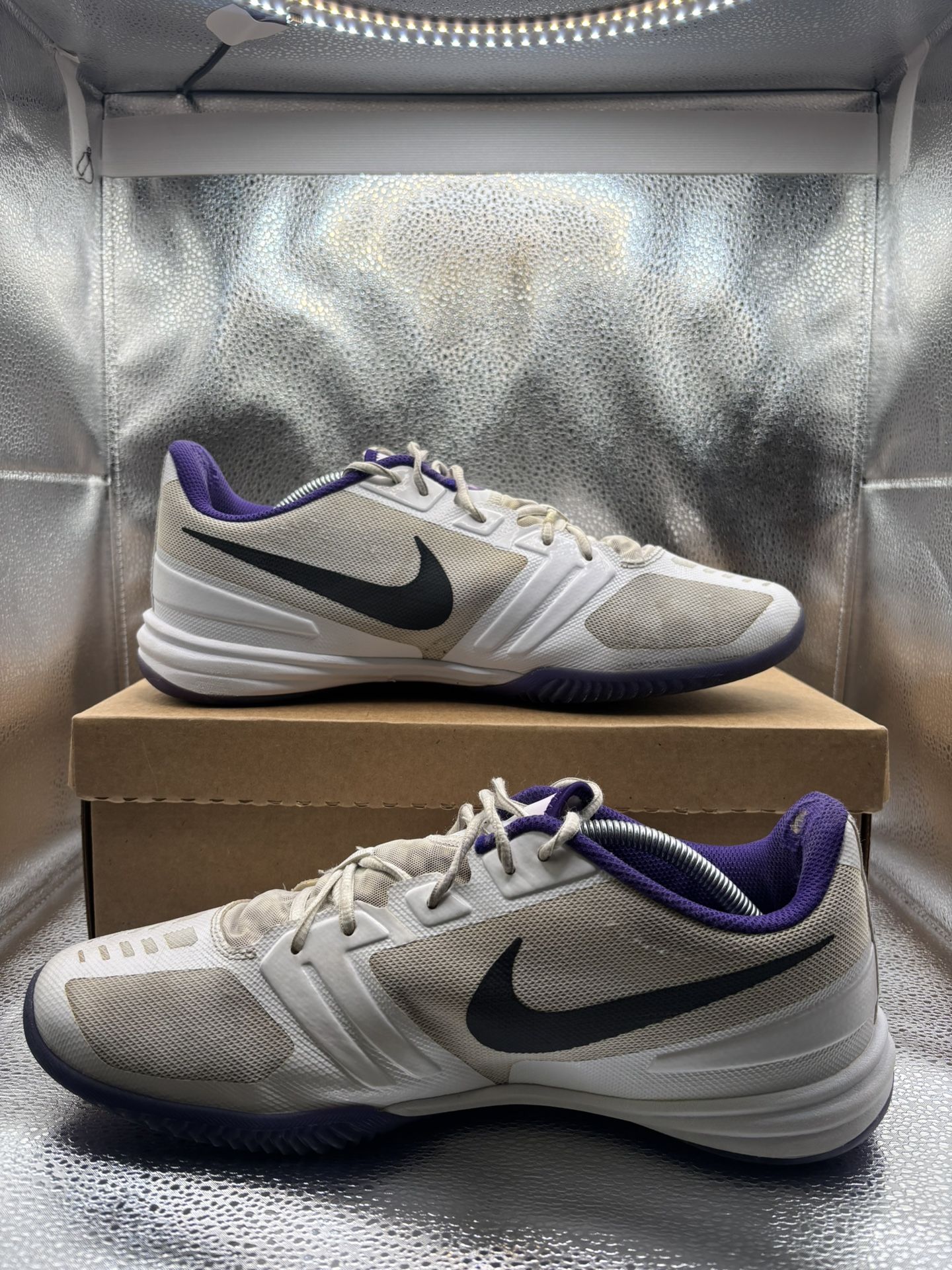 Nike Kobe Mentality White Court Purple - photo 5