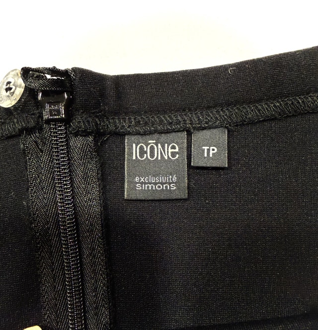 Icone Black Skirt Sz S - photo 2