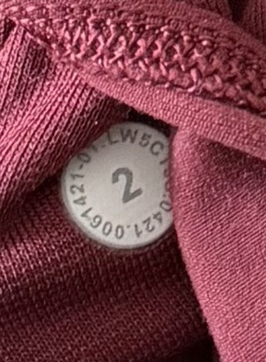 Lululemon Align HR Pant 25" Mulled Wine Sz 2 - photo 3