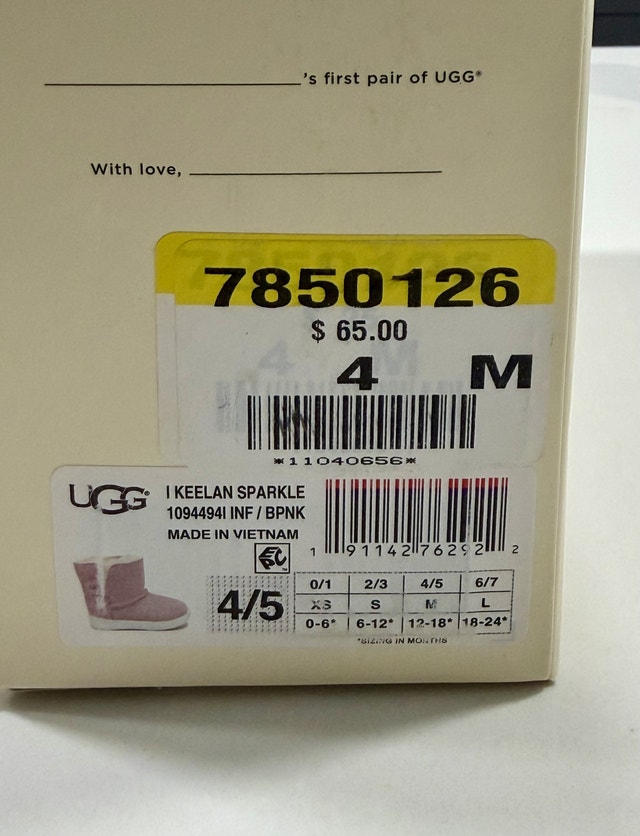 Ugg Keelan Sparkle Boots - Size 4 - photo 4