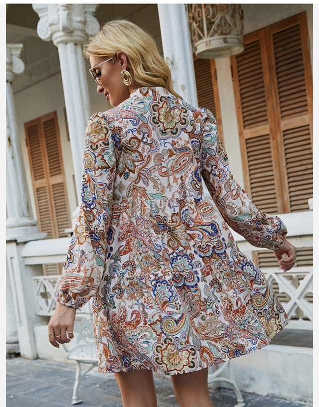Shein Paisley Mini Dress - photo 2