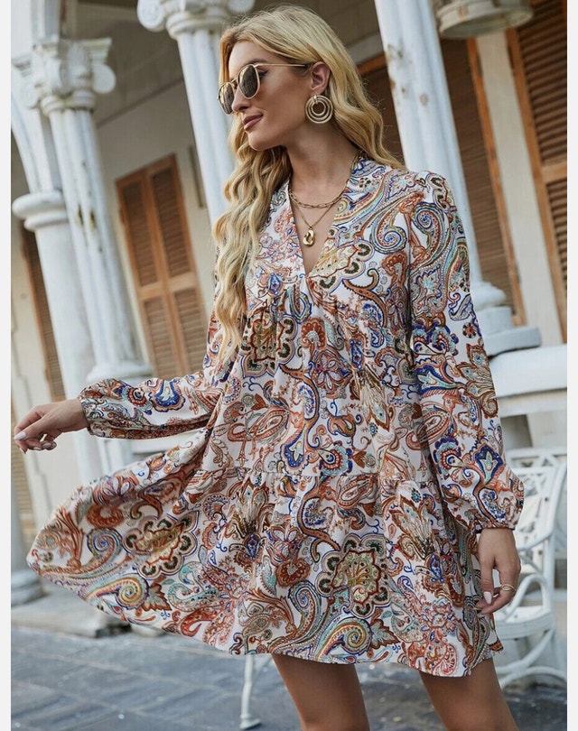 Shein Paisley Mini Dress - photo 3