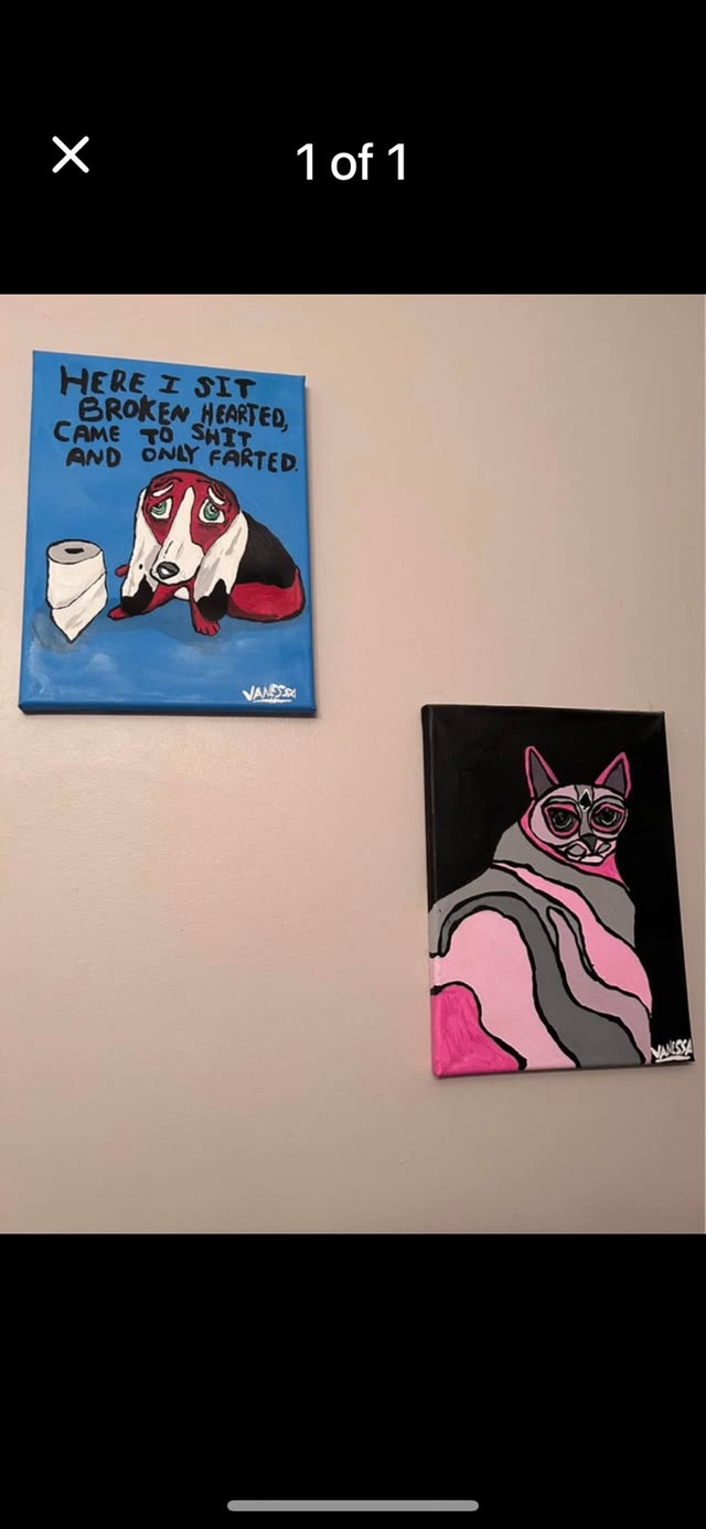 Original Local Artist Paintings 2 for $15