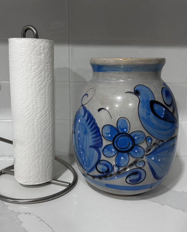 Signed Mexican Pottery Vase