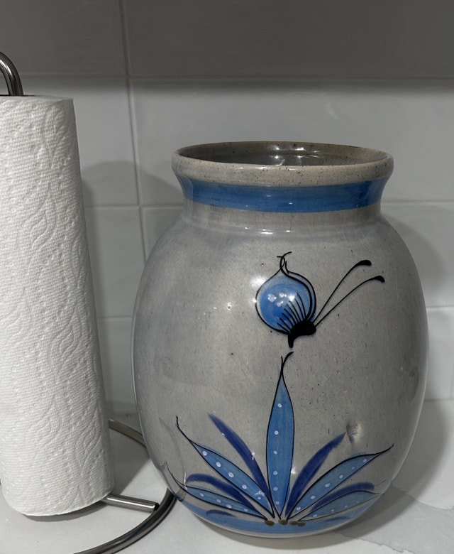 Signed Mexican Pottery Vase - photo 2