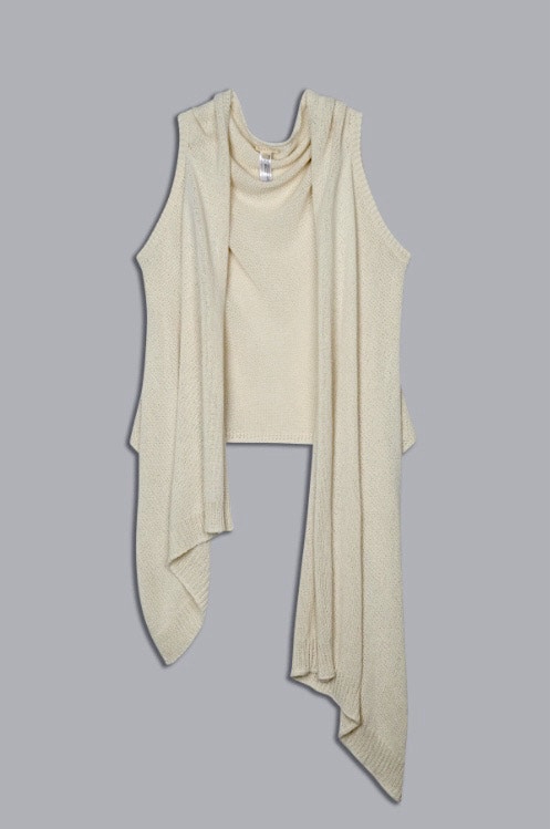 Eileen Fisher Organic Cotton Vest Sz XS - photo 3