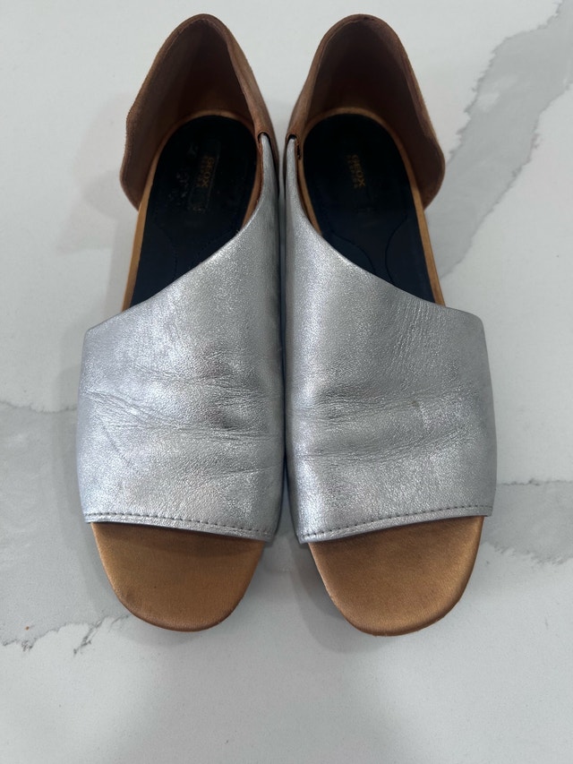 GEOX Leather Sandals Sz 38