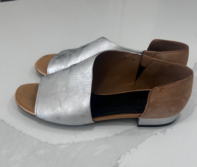 GEOX Leather Sandals Sz 38 - photo 2