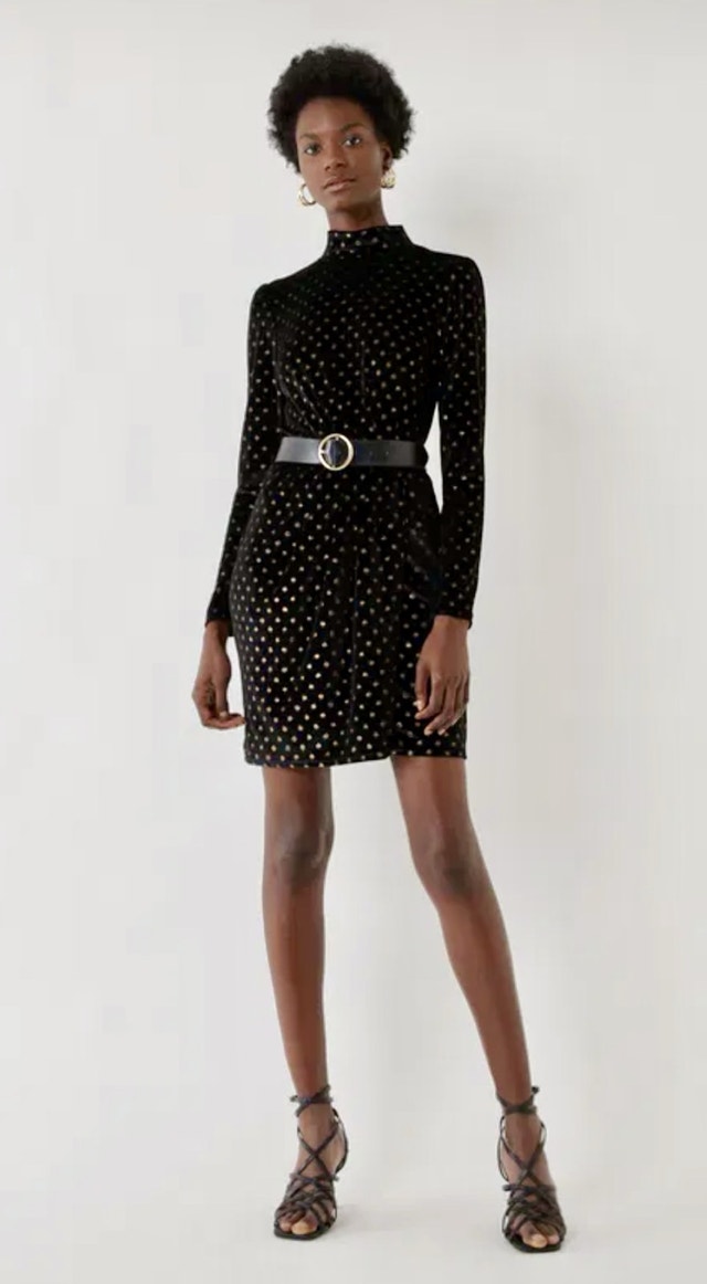 Love Fire Body Con Dress Sz S - photo 2