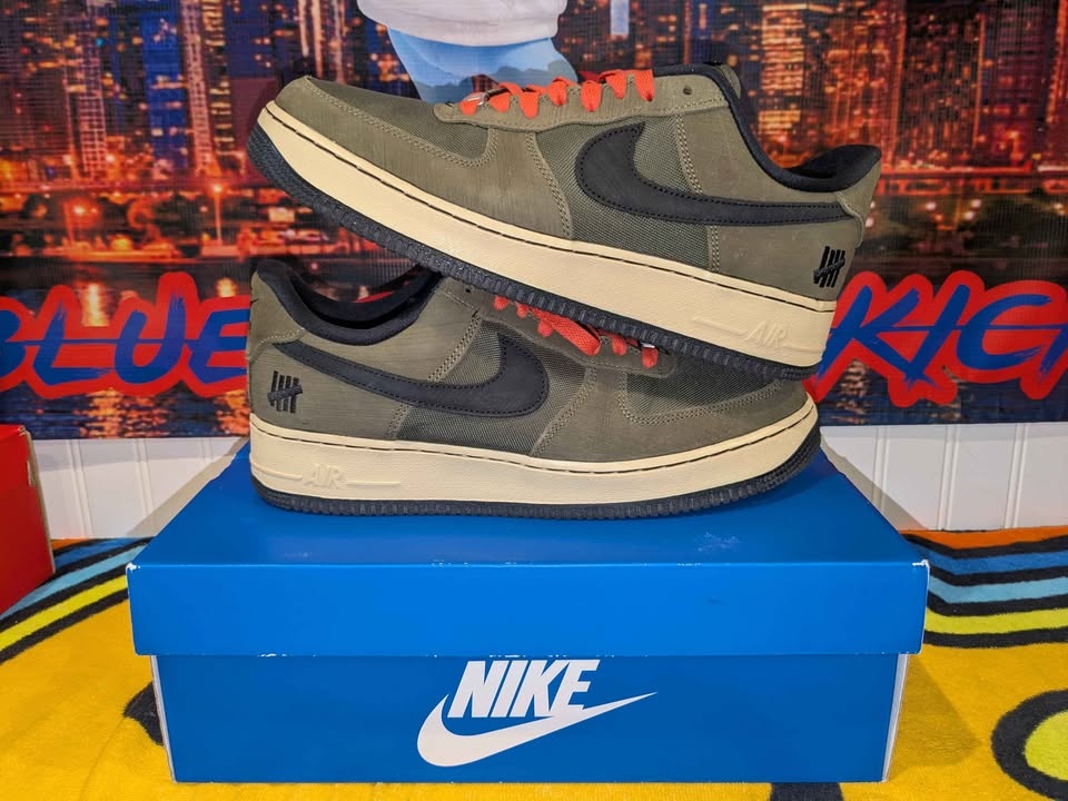 $100 Air Force 1 Undefeated Olive/Black Size# 10.5 - photo 3