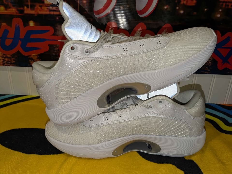 $195 - Jordan XXXV Low Metallic Silver - Men's Size #10 - photo 5
