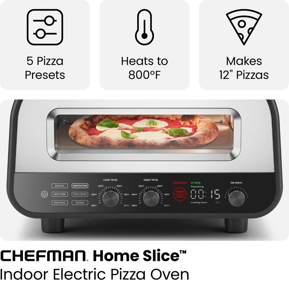 Brand new Chefman HomeSlice Electric Oven - photo 2