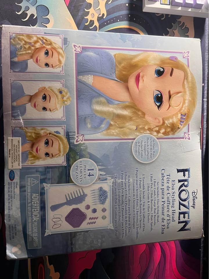 FROZEN ELSE HAIR SET - photo 2