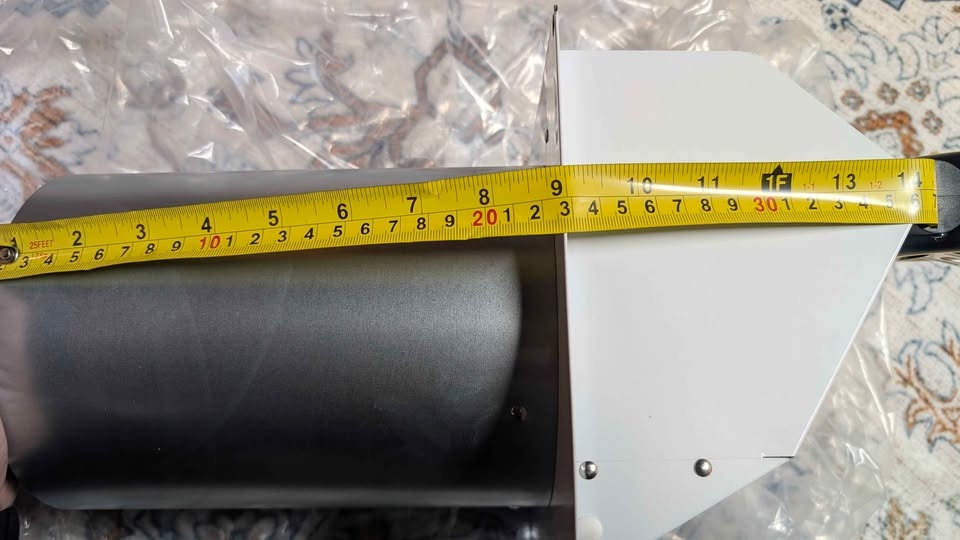 6 Inch Hooded Wall Vent with Screen and Damper - photo 5