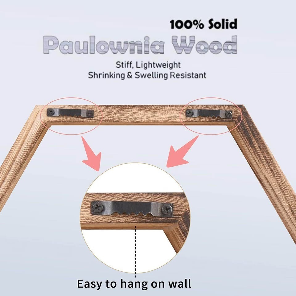 WONFUlity Hexagon Floating Shelves - photo 4