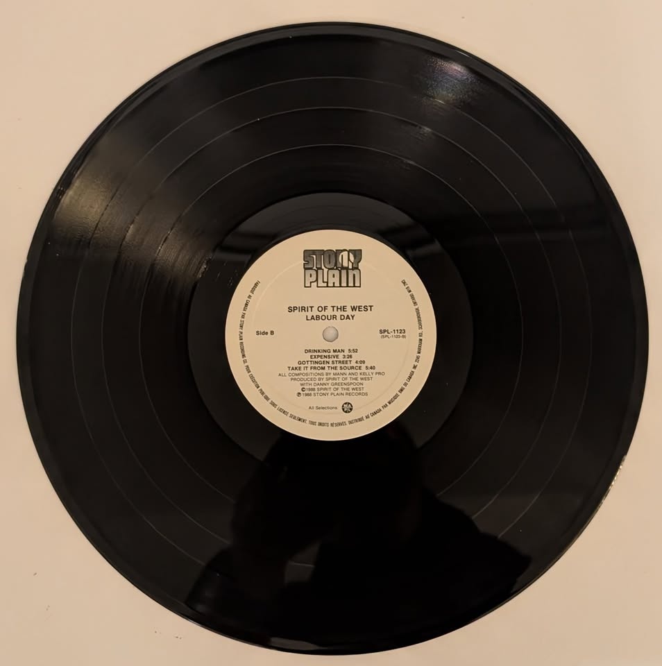Spirit of the West - Labour Day Vinyl LP (1988) - photo 4