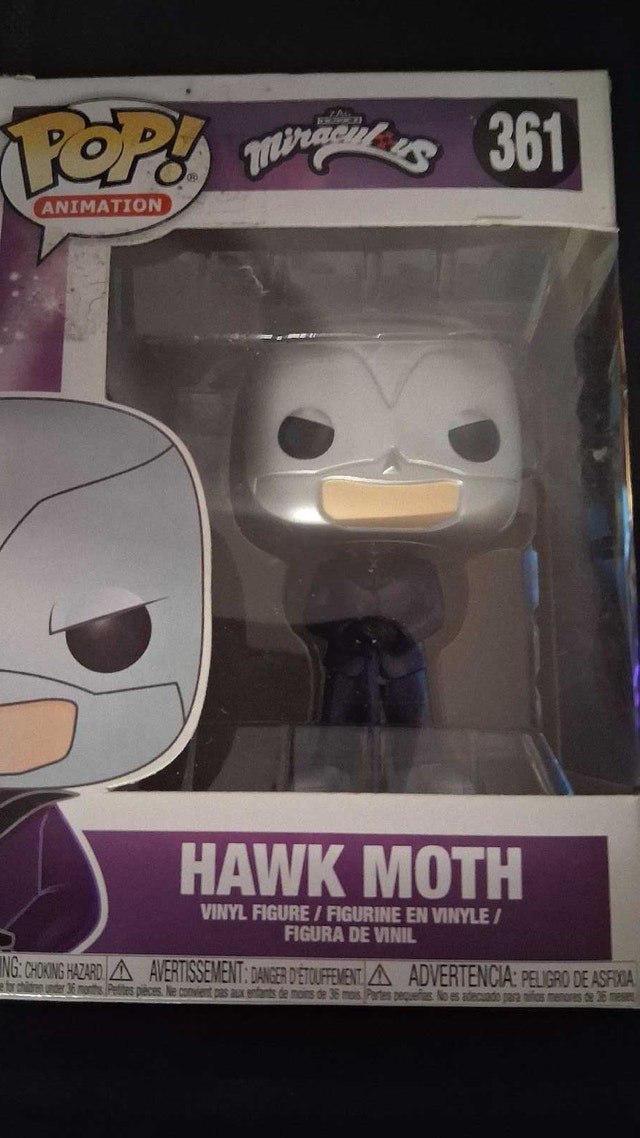 Funko Pop! Animation Miraculous Hawk Moth #361