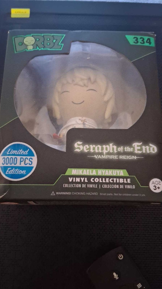 Funko Dorbz seraph of the end #334 Mikaela Hyakuya Limited 3000