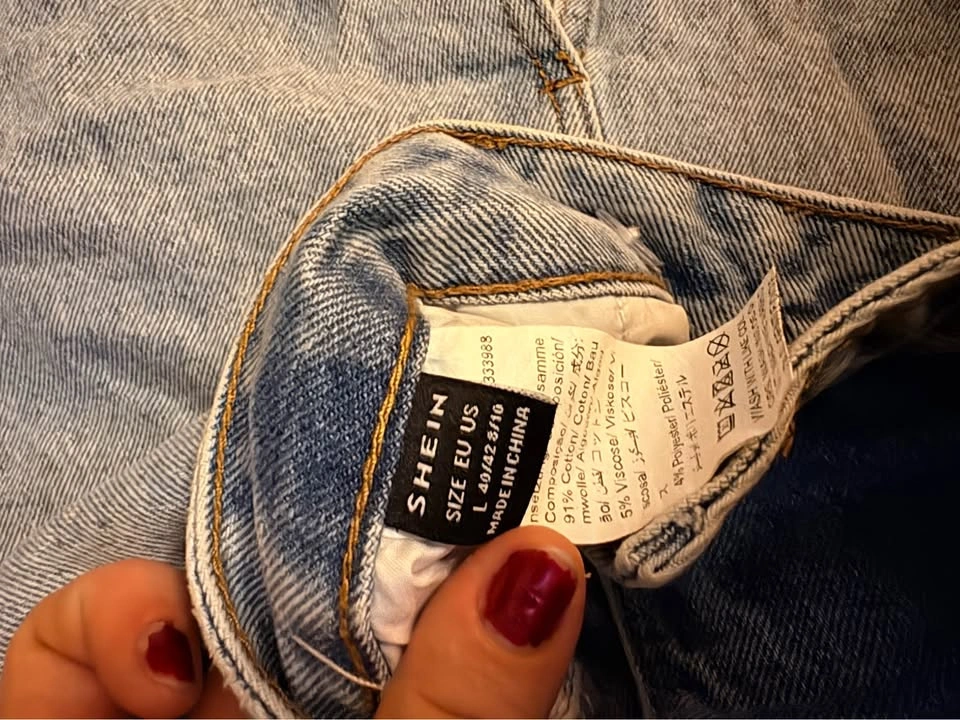 Zara long denim skirt with slit - photo 2
