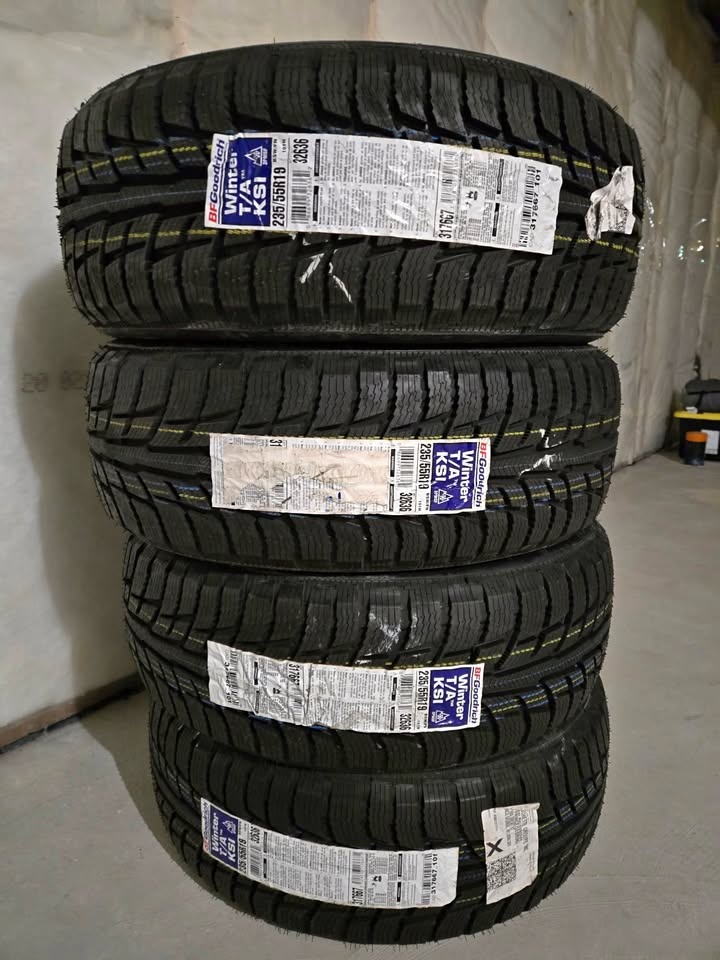 Brand New Set of 4 BFGoodrich Winter Tires - 235/55R19