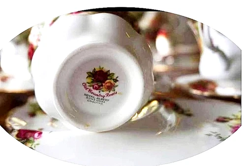 Royal Albert Old Country Roses Snack Set - photo 2