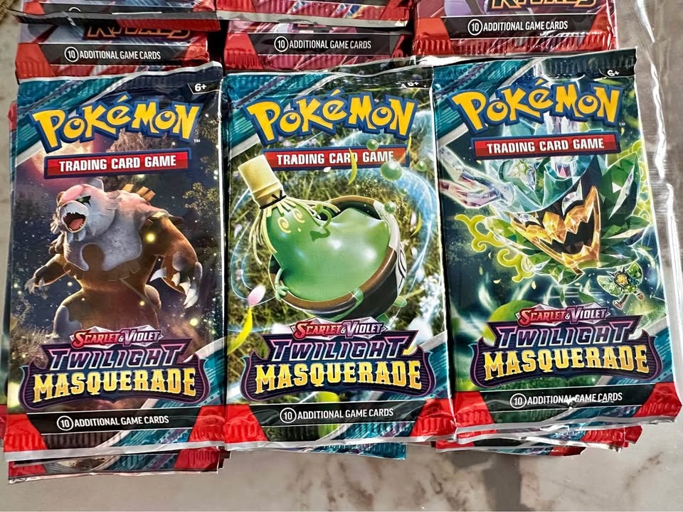 Pokémon TCG: Scarlet & Violet—Twilight Masquerade booster packs