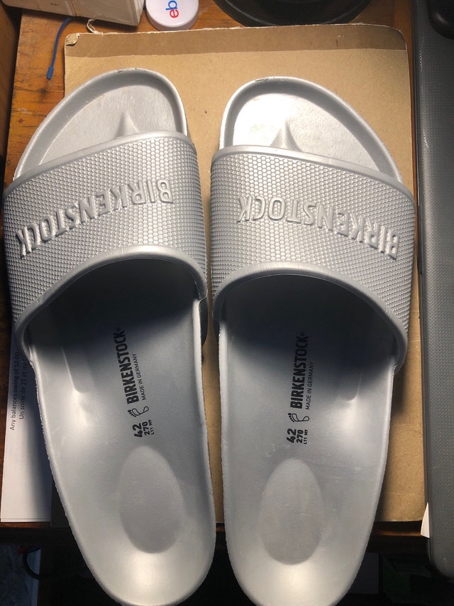 Birkenstock Slides, Try On Once