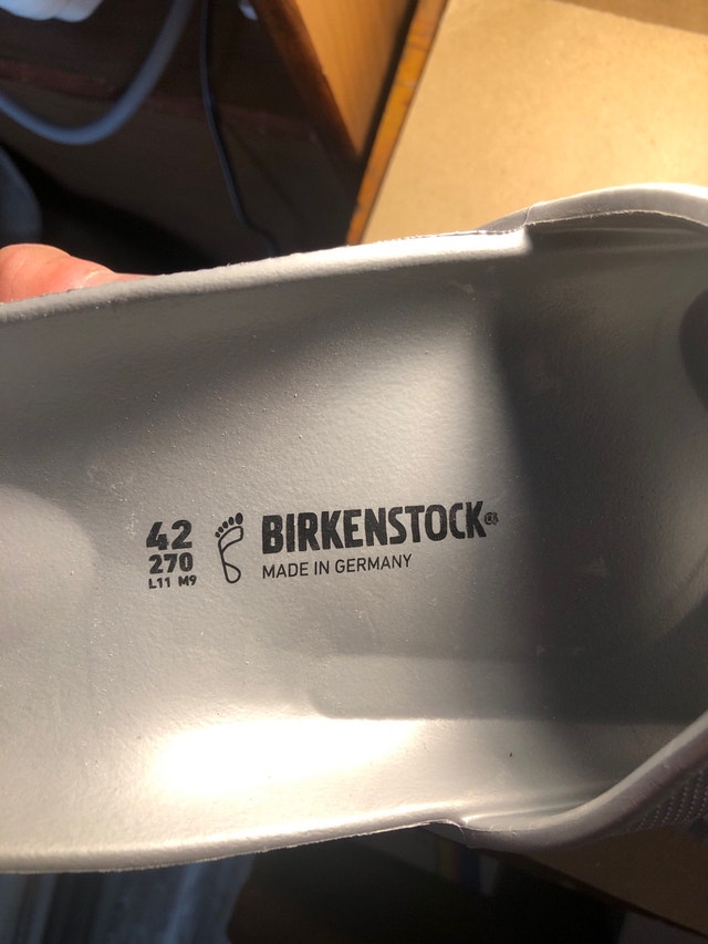 Birkenstock Slides, Try On Once - photo 3