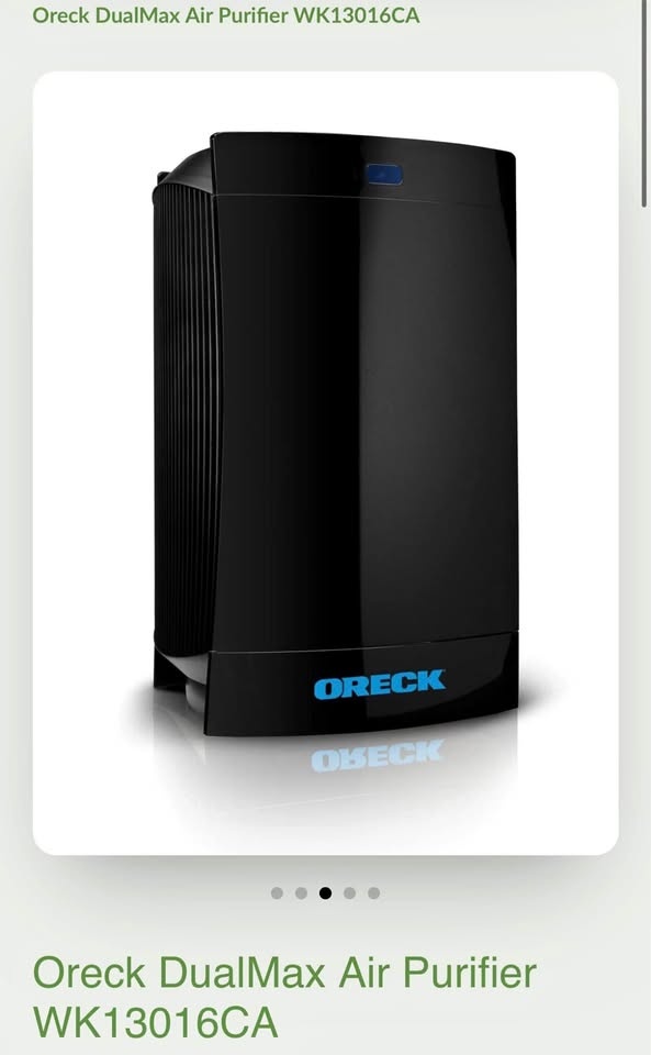 Oreck DualMax Air Purifier *MARKHAM*