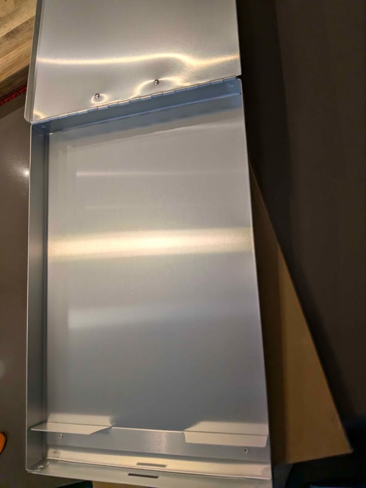 Aluminum clipboard with storage x3 - photo 3