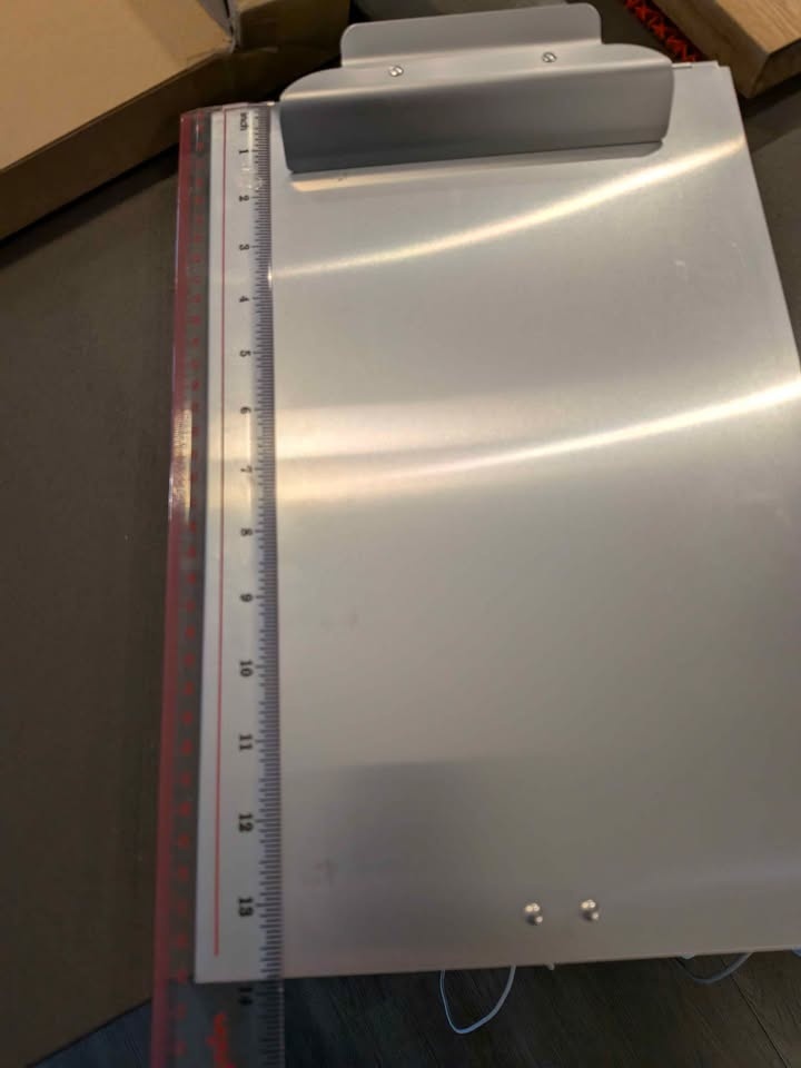 Aluminum clipboard with storage x3 - photo 4