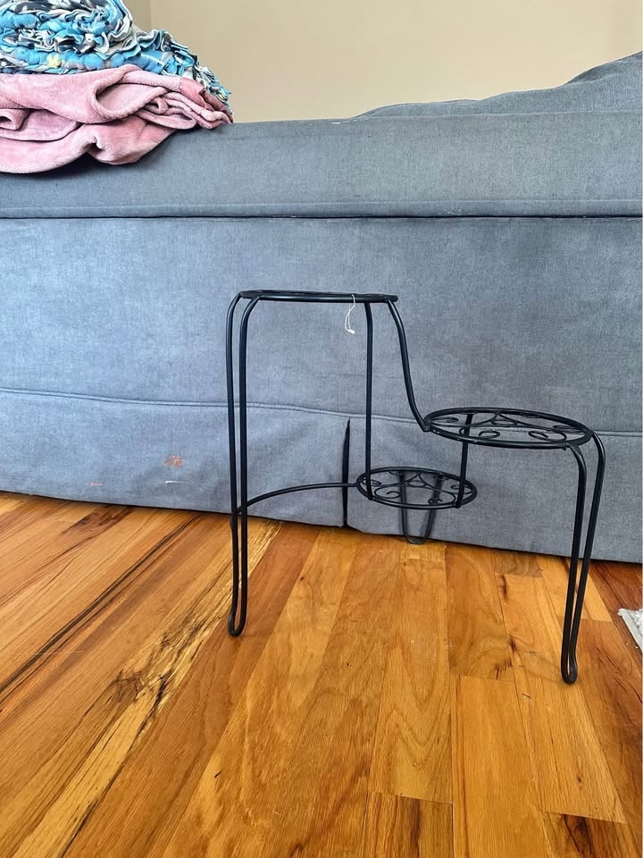 Black Plant Stand - photo 2
