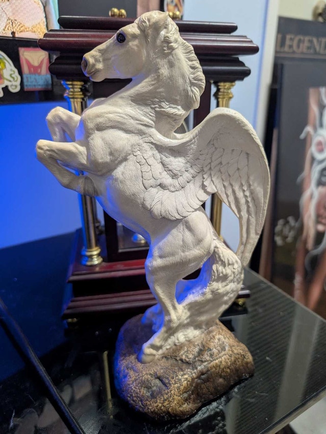Windstone Pegasus Figurine Signed 91 - photo 2