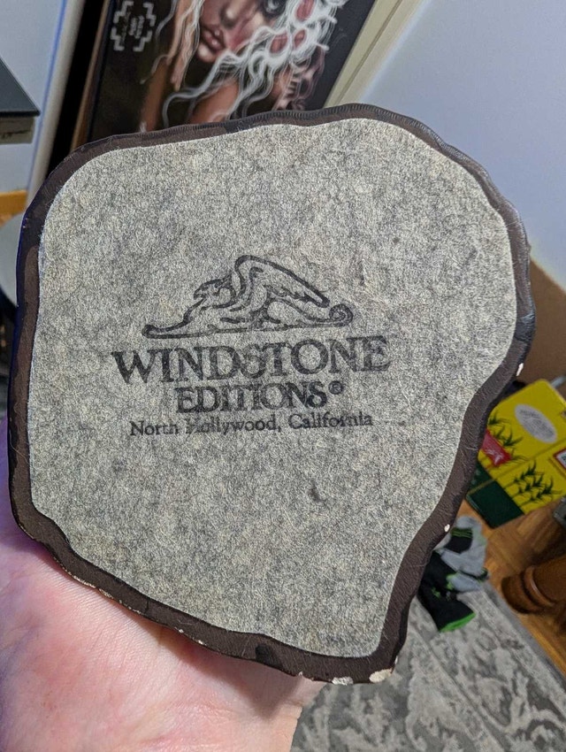 Windstone Pegasus Figurine Signed 91 - photo 4