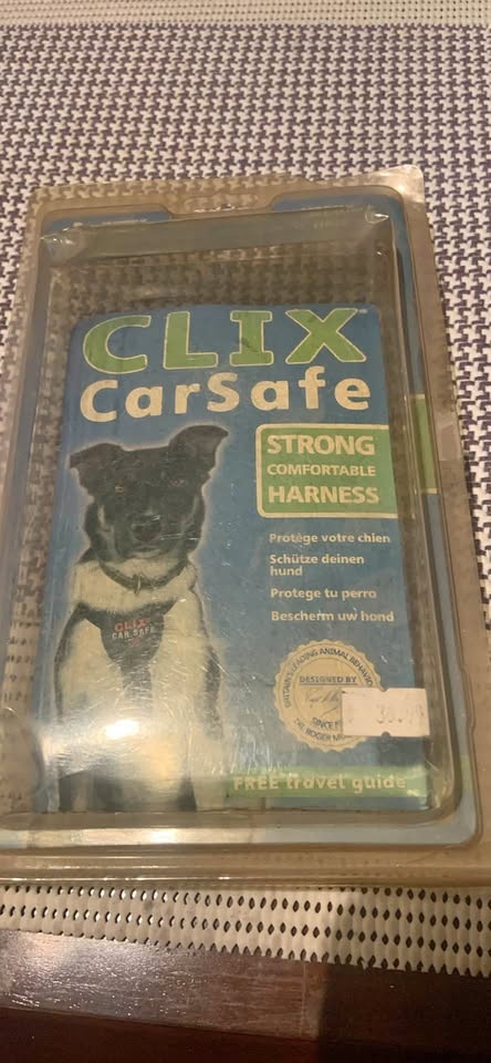 Car safety harness for dog