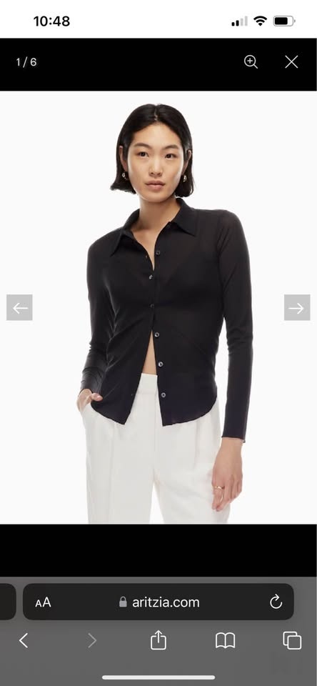Aritzia Wilfred Pose Longsleeve - photo 3