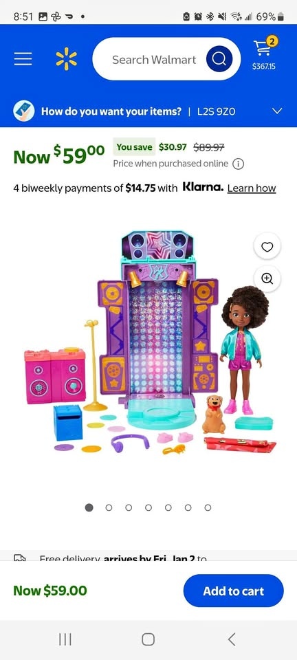 Karma's World Transforming Musical Star Stage Playset