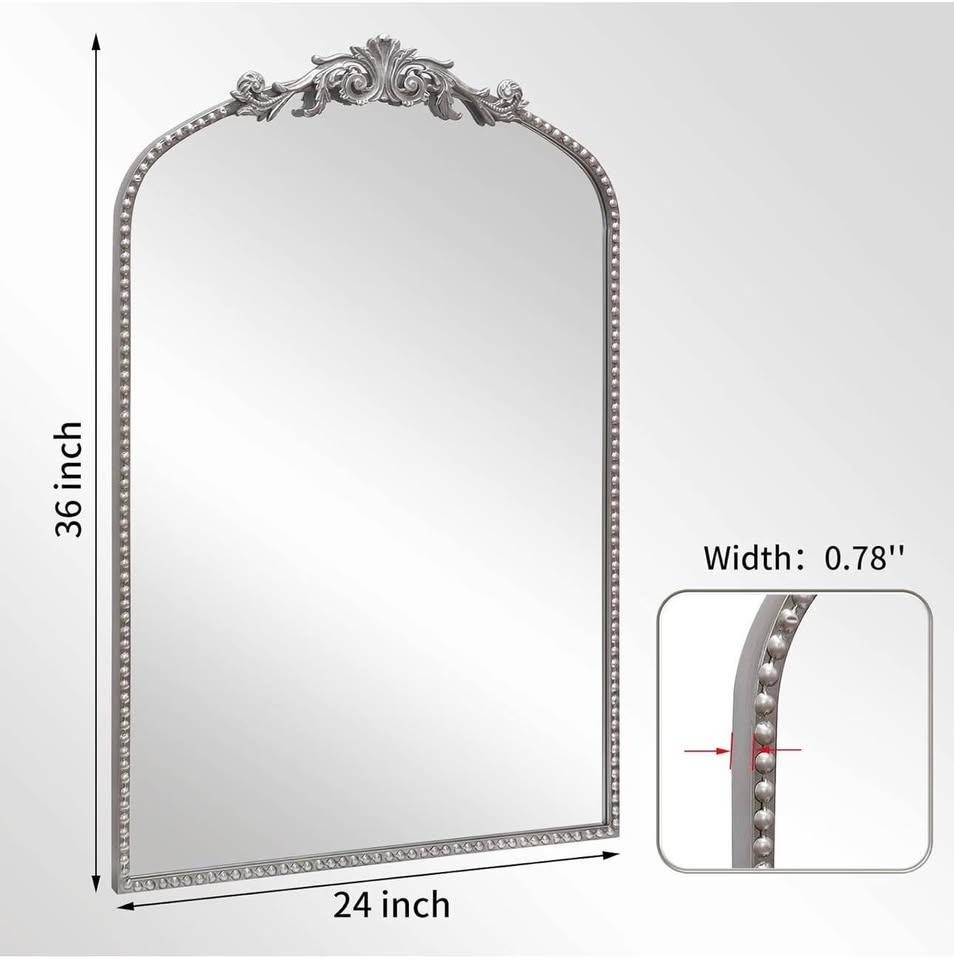Metal frame Vintage Wall Mirror 24"x36" Brand new - photo 2