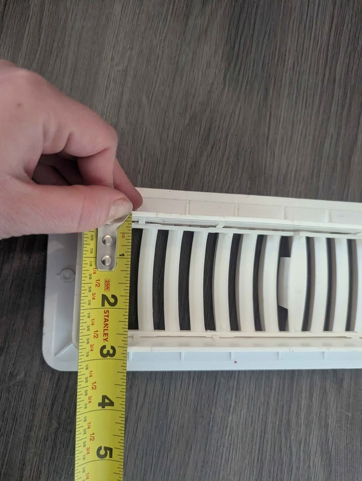 White floor vents - photo 2