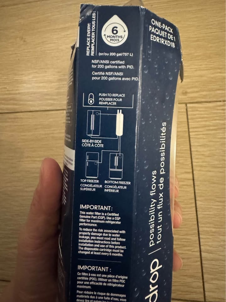 EveryDrop Refrigerator Water Filter Replacement - photo 4