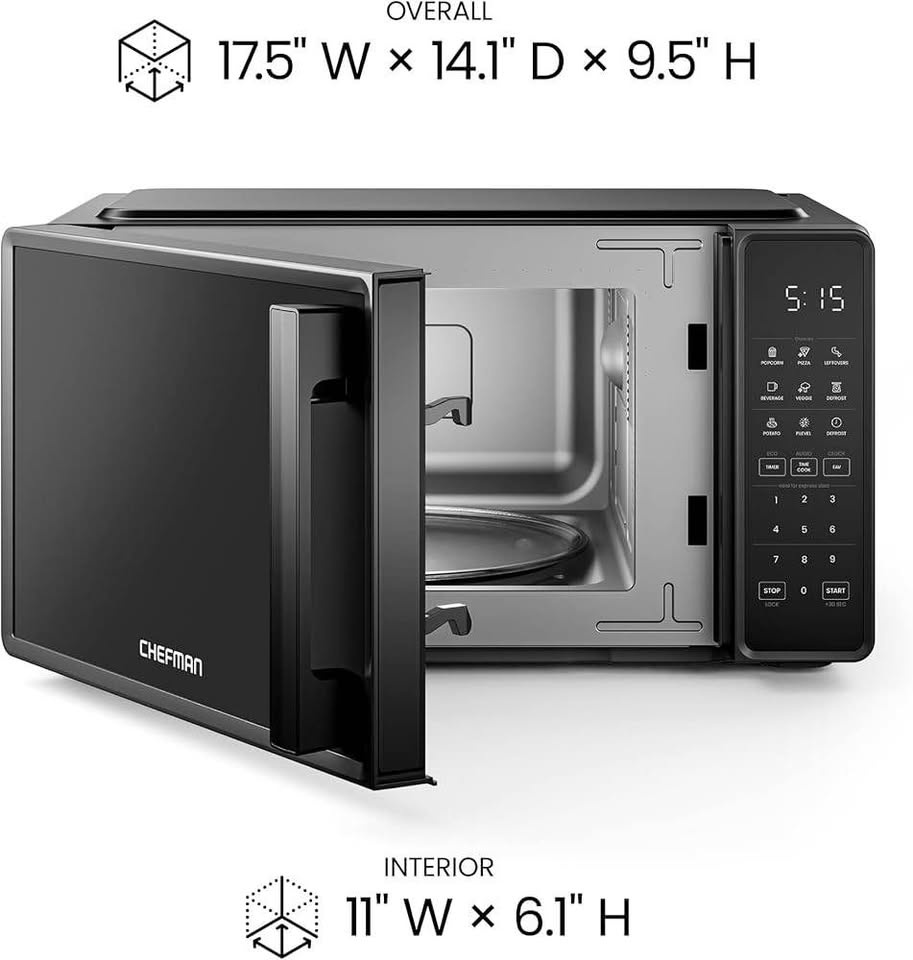 BNIB Countertop Microwave Oven 0.7 Cu. Ft., 700 Watts - photo 2