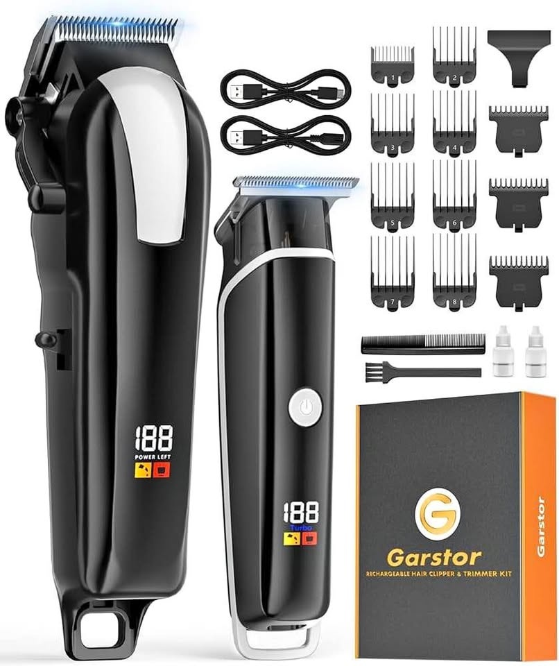 New Hair Clippers for Men, Cordless Rechargeable Clippers