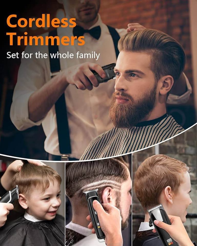 New Hair Clippers for Men, Cordless Rechargeable Clippers - photo 3