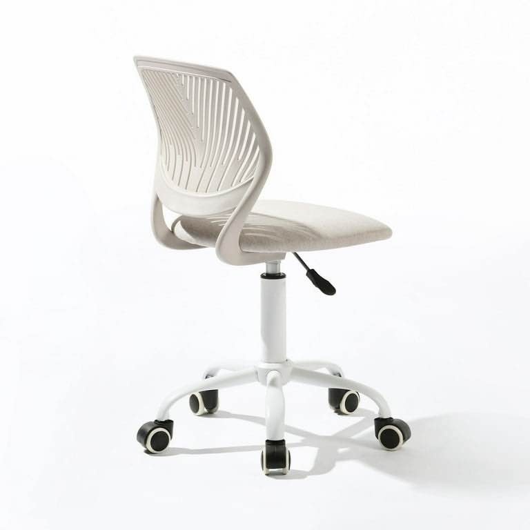 Adjustable Task Chair with Wheels, Swivel Desk Chair with Mesh B - photo 3