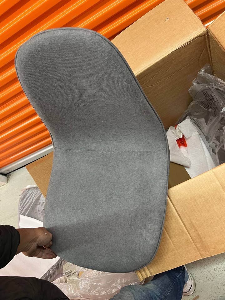 Set of 4 Grey Dining Chair / BNIB/ Delivery available - photo 2