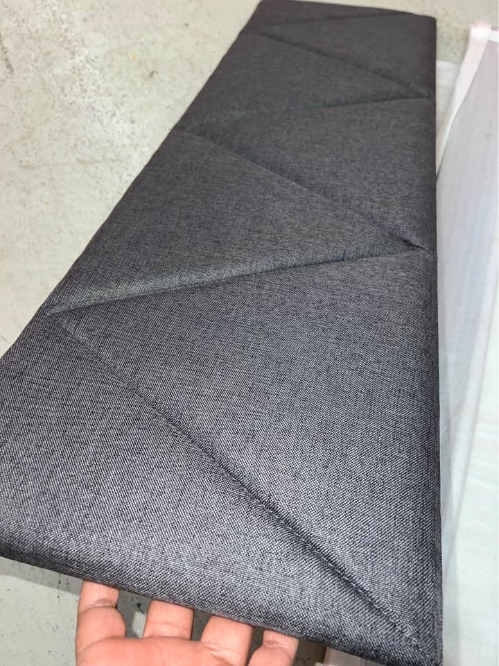 Twin Bed with LED Headboard and power ports - photo 4