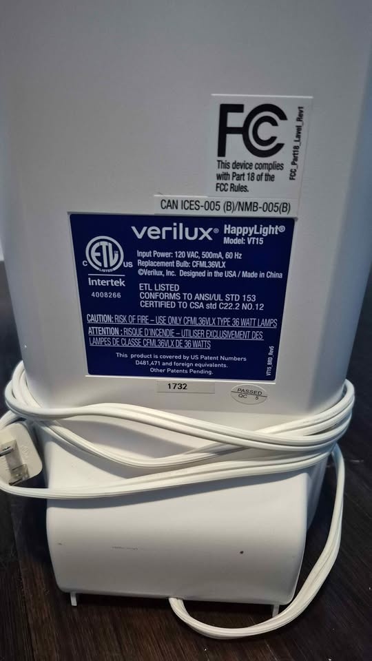 Sun Lamp (Verilux) - photo 3