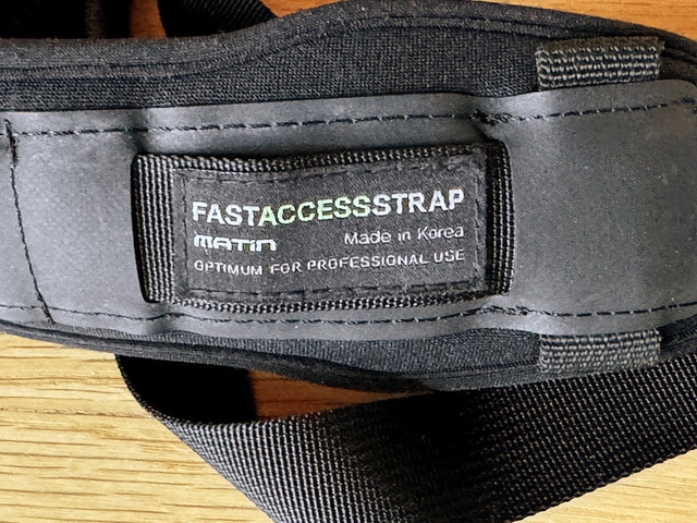 Used Matin Neoprene Rapid Quick Sling Fast Access Strap