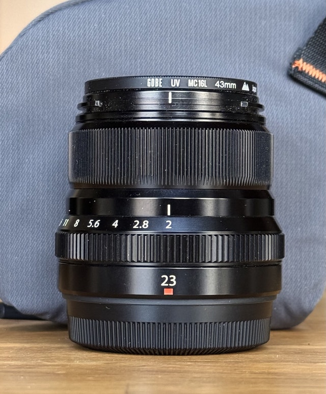 Used Fujifilm 23mm F2 R XF WR lens - photo 2